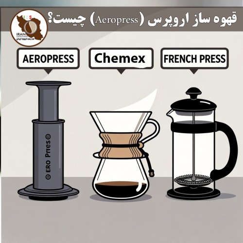 قهوه‌ ساز اروپرس (Aeropress) چیست؟ | راهنمای کامل، مزایا، معایب و روش دم‌آوری