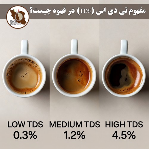 مفهوم تی دی اس (TDS) در قهوه چیست؟ | راهنمای کامل Total Dissolved Solids