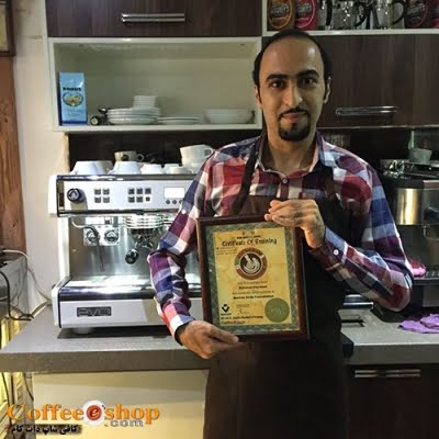 حمید حاج حیدری باریستا | آموزش باریستایی، آموزش قهوه و آموزش کافی شاپ