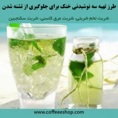 طرز تهیه سه نوشیدنی خنک برای جلوگیری از تشنه شدن