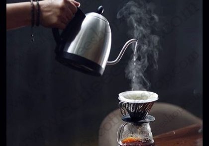 تاثیر دمای آب در عضاره گیری قهوه
