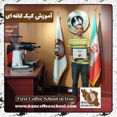 آرش صمدی کیک های کافه ای | آموزش کیک کافی شاپی با مدرک بین المللی