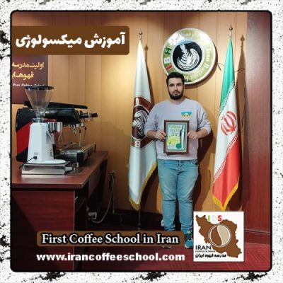 امیرحسین ابراهیم لواسان پور میکسولوژی | آموزش نوشیدنی های سرد با مدرک بین المللی