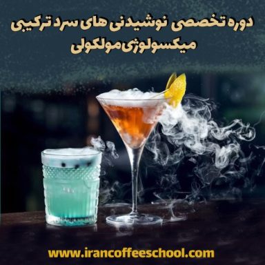 میکسولوژی مولکولی | دوره تخصصی نوشیدنی های سرد ترکیبی