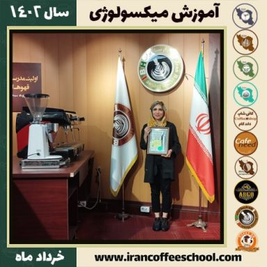 ندا مهرافشان میکسولوژی | آموزش تخصصی نوشیدنی های سرد خرداد 1402