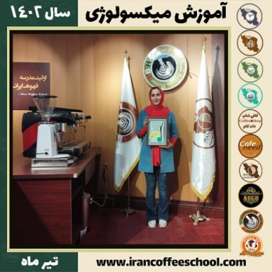 فهیمه نوش آبادی میکسولوژی | آموزش تخصصی نوشیدنی های سرد تیر 1402