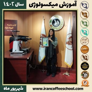 شقایق برزگر میکسولوژی | آموزش تخصصی نوشیدنی های سرد شهریور 1402