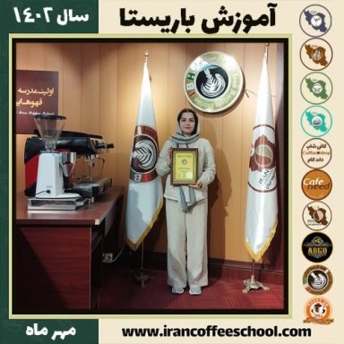 رضوان یعقوبی باریستا | آموزش قهوه، کافی شاپ و مهارت باریستا مهر 1402