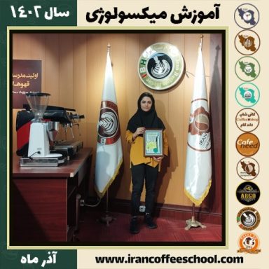 نیکی دهقان طرزجانی میکسولوژی | آموزش تخصصی نوشیدنی های سرد آذر 1402