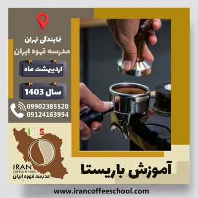 سروین زینعلی باریستا | آموزش قهوه، کافی شاپ و مهارت باریستا اردیبهشت 1403