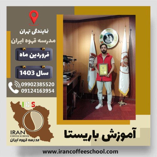 محمدرضا فیض پلکوئی باریستا | آموزش قهوه، کافی شاپ و مهارت باریستا فروردین