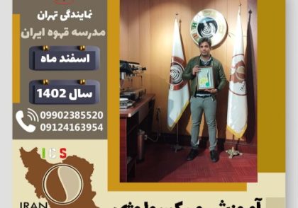 نصیر کریمی مسکونی میکسولوژی | آموزش تخصصی نوشیدنی های سرد اسفند 1402