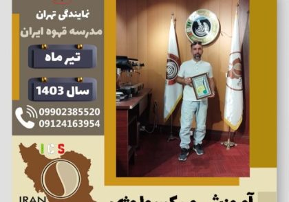 حامد چمن دار میکسولوژی | آموزش تخصصی نوشیدنی های سرد تیر 1403