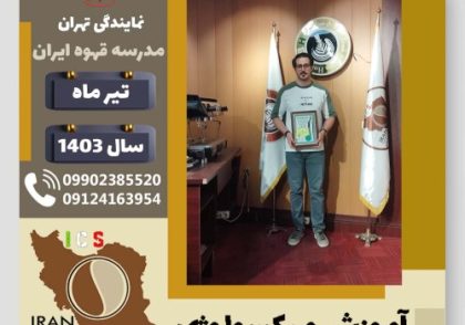 علی کهیارنژاد فرد میکسولوژی | آموزش تخصصی نوشیدنی های سرد تیر 1403