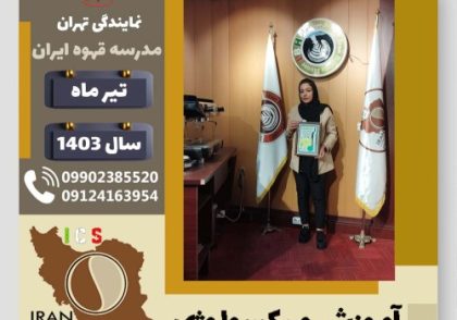 فاطمه اسطرنونا میکسولوژی | آموزش تخصصی نوشیدنی های سرد تیر 1403