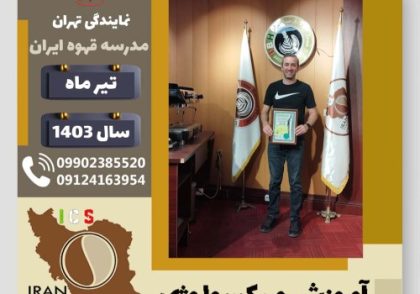 محمدحسین محمدی میکسولوژی | آموزش تخصصی نوشیدنی های سرد تیر 1403