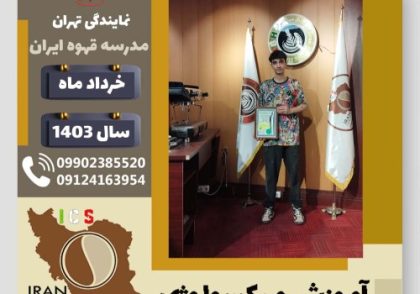 محمدرضا طاوسی میکسولوژی | آموزش تخصصی نوشیدنی های سرد خرداد 1403
