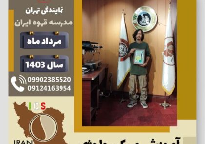 آرین سلماسی میکسولوژی | آموزش تخصصی نوشیدنی های سرد مرداد 1403