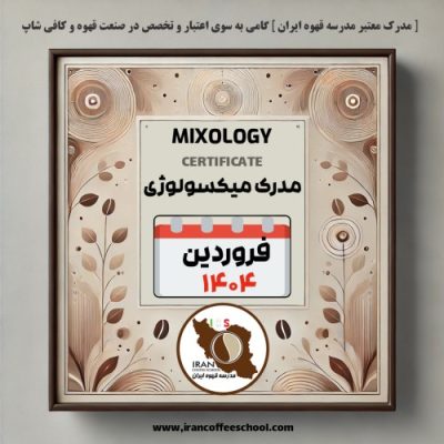 آموزش میکسولوژی و نوشیدنیهای سرد با مدرک معتبر – فروردین ماه ۱۴۰۴
