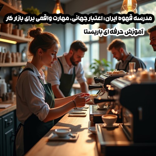 مدرسه قهوه ایران | آموزش حرفه‌ای باریستا