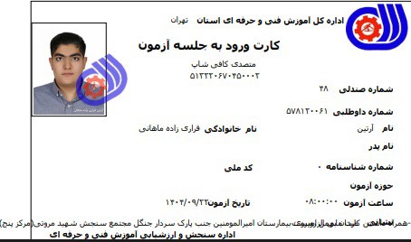 آرتین قراری زاده ماهانی