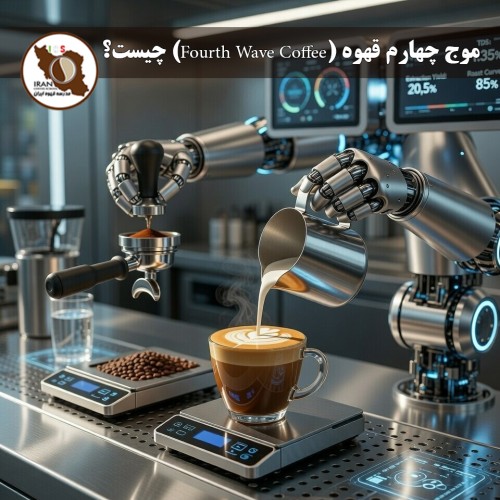 موج چهارم قهوه (Fourth Wave Coffee) چیست؟ | توضیح جامع و بهروز ۱۴۰۵